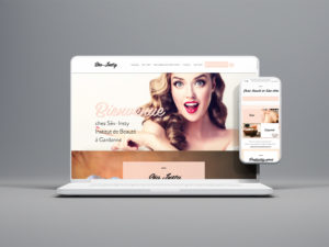 site-internet-institut-beaute-realisation-agence-communication-jones-and-co-marseille