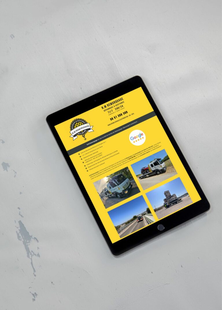 realisation-communication-depannage-remorquage-chateauneuf-les-martigues-agence-communication-marseille-jones-and-Co-1